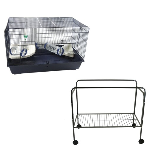 Rat hamster cage with stand - rat,