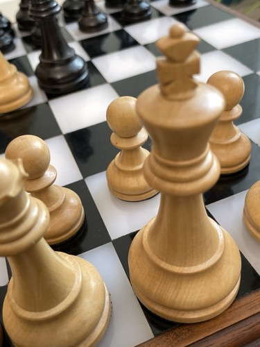 Vintage chess set the - mark, of