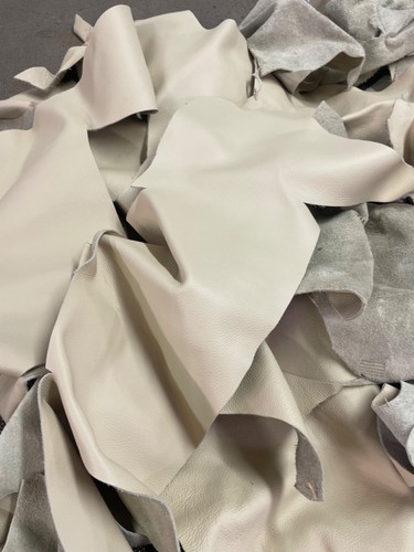 Cream ivory upholstery - upholstery, leather