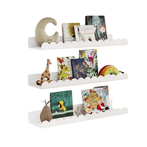 3pcs iron floating shelves - iron,