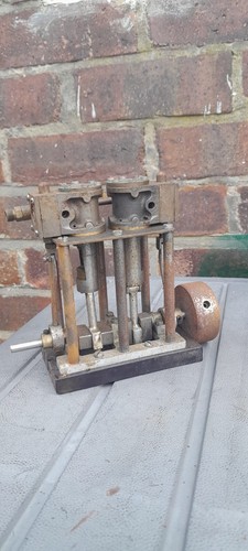 Cylinder live steam - steam, model