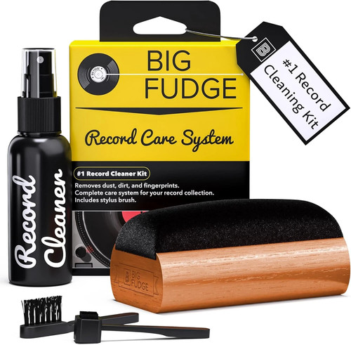 Vinyl record cleaning kit - cleaning,