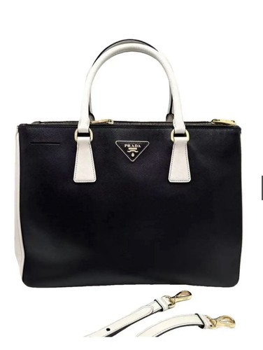 Prada galeria leather tote bag - prada,