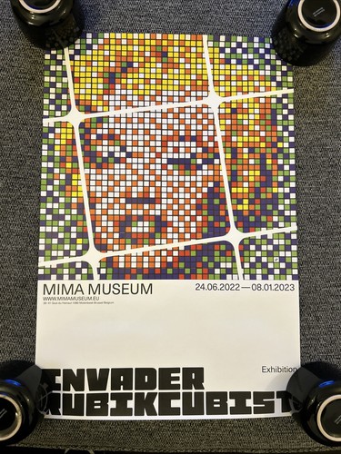 Invader rubikcubist mima - rubikcubist,