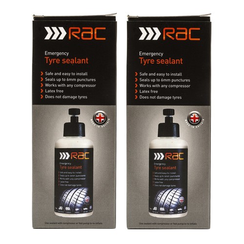 Rac emergency tyre sealant - emergency,