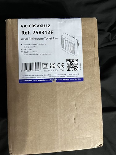 Vent axia va100svxh12 low - vent-axia,