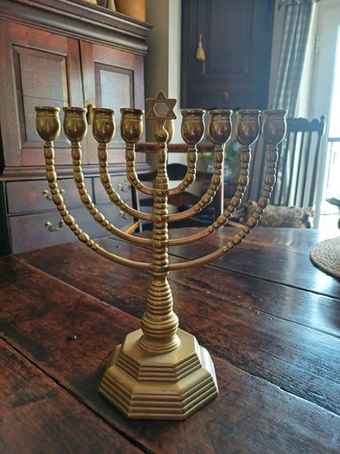 Large vintage heavy - vintage, brass