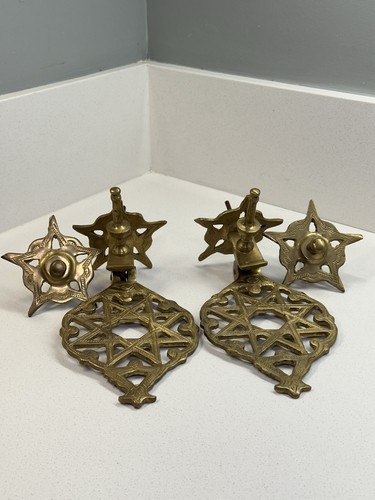 Vintage brass moroccan - moroccan, door