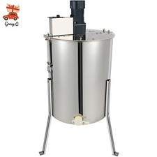 Electric 4 Frame Honey Extractor Beekeeping Stainless Steel Spinner with Tripod