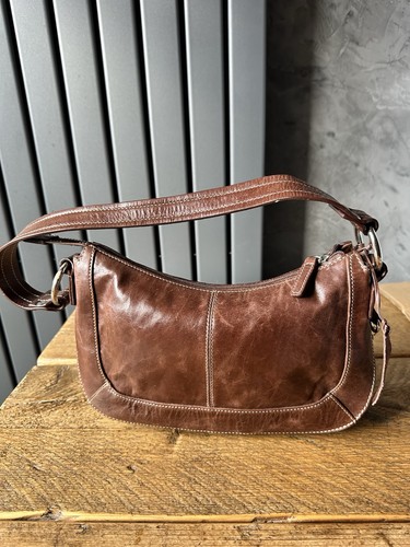 Tula brown leather shoulder - brown,