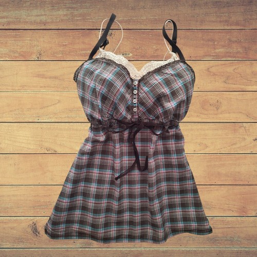 Vtg y2k esprit plaid - vtg,