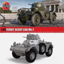 Airfix 1/35 Ferret Scout Car Mk.2 Military Model Kit A1379