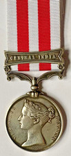 Medal - Indian Mutiny clasp Central India 88th Regiment Connaught Rangers Irish