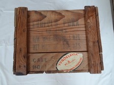 Authentic Vintage Wooden Packing Case