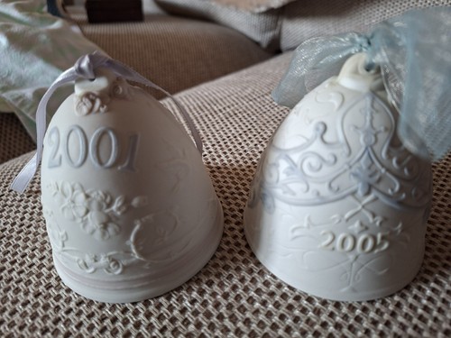 Lladro xmas bells 2001 2005 - xmas,