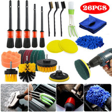 26Pcs Car Detailing Brush Set
