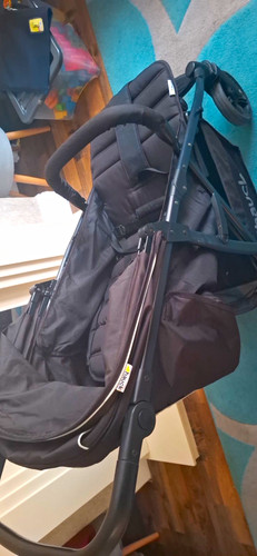 Hauck black single pushchair - black,