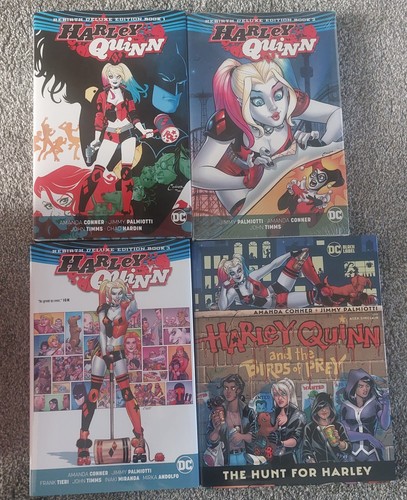 Harley quinn rebirth - rebirth, deluxe