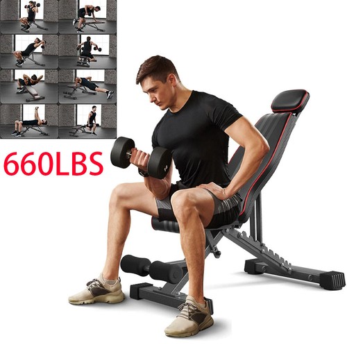 Adjustable weight bench gym - weight,