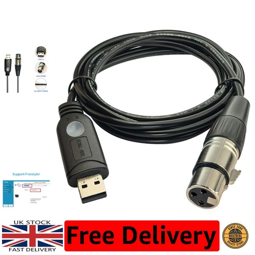 Professional 9ft usb dmx - 5.9ft,