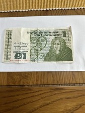 Old Irish Pound Note Central