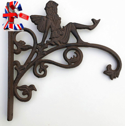 Cast iron ornate fairy - cast,