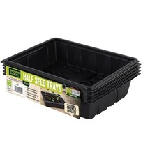 5-Pack Black Plastic Seed