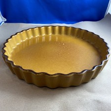 Emile Henry Baking Dish / Casserole Dishes / Quiche Dish D=24cm Good Condition