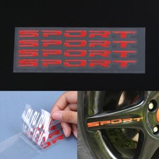 Red SPORT Racing Car Rims