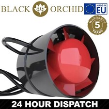 Black Orchid 125mm (5 Inch) Inline Extractor Fan for Grow Tent & Grow Room Venti
