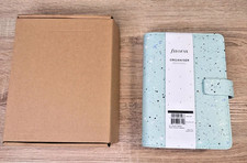 Filofax Mint Paint Splatter