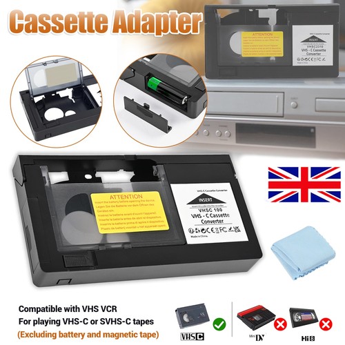 Vhs vhsc tape converter - vhs, to