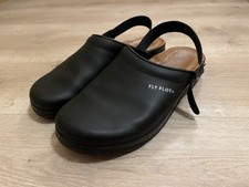 Fly Flot Clogs Shoes Black