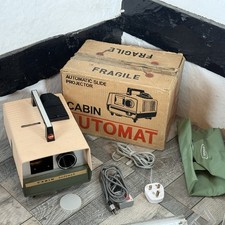 Cabin Automat 35mm Slide Projector Automatic Vintage Retro Prop + Remote