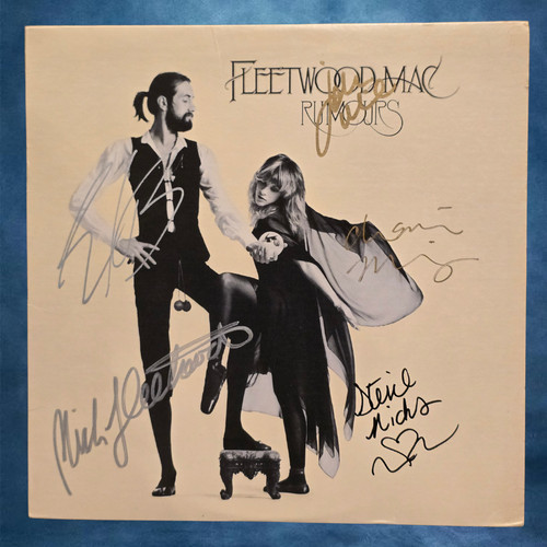 Fleetwood mac signed vinyl - mac,