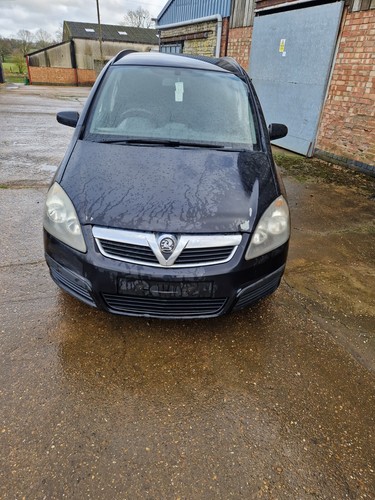 Vauxhall zafira black - black, z20r