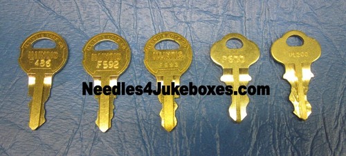 Rockola jukebox cabinet key - cabinet,