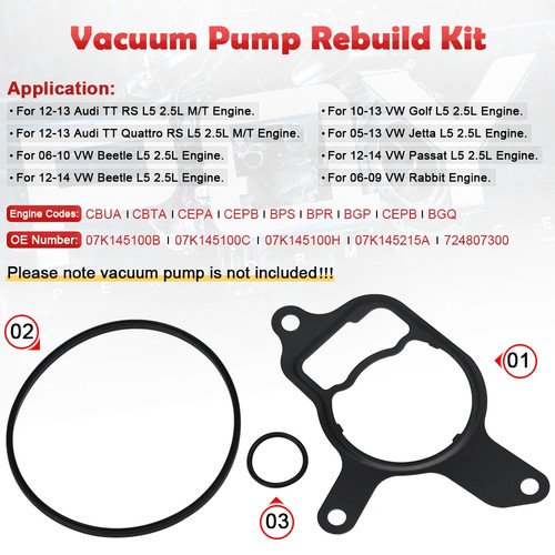 Vacuum pump seal - vacuum,