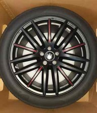 Genuine Maserati Black Alloy