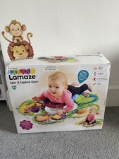 Lamaze Spin and Explore Tummy Time Toy