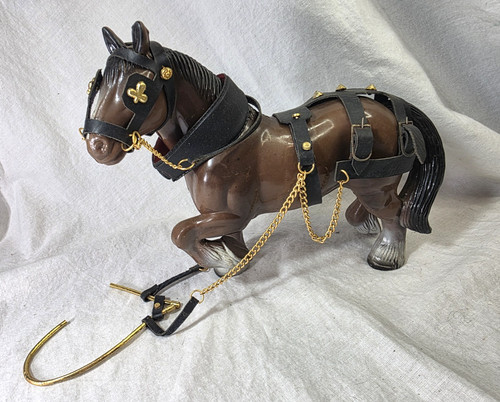 Hard plastic clydesdale - hard, horse