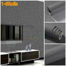 1-6X Plain Dark Grey Wallpaper