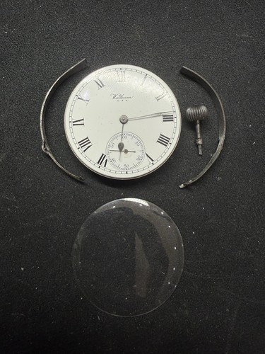 Waltham pocket watch movement - waltham,