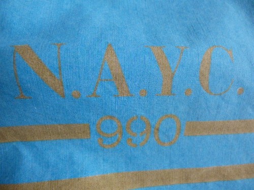 Vtg 1990 boneville navy - vtg, s/s