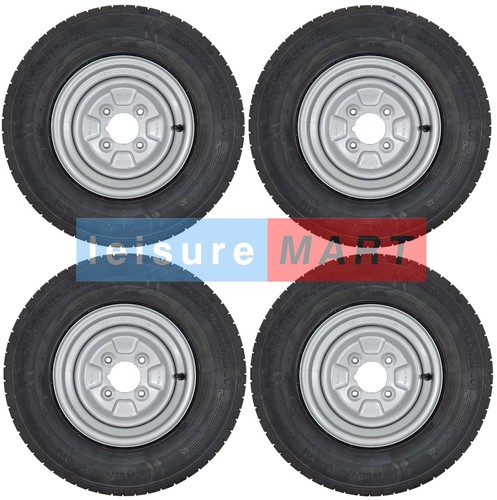 Four 145x10 trailer wheel - 145x10,