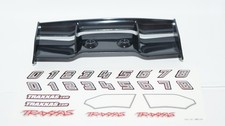 Traxxas Black Wing With Decal Sheet 1/16th E-Revo 7122