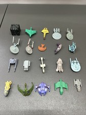 Vintage 1990s Lot Of 20 Star Trek Micro Machines Galoob NO DUPLICATES