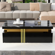 Black Gloss Coffee Table with