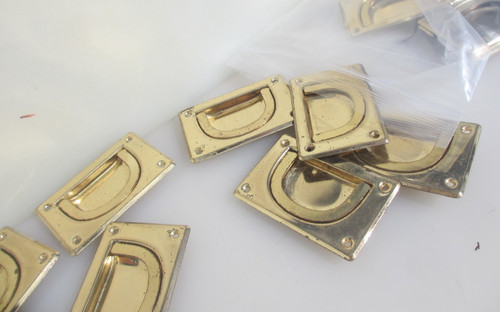 Retro brass cabinet drawer cup - cabinet,