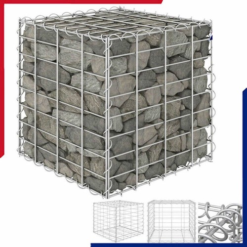 Garden cube gabion raised - raised, bed